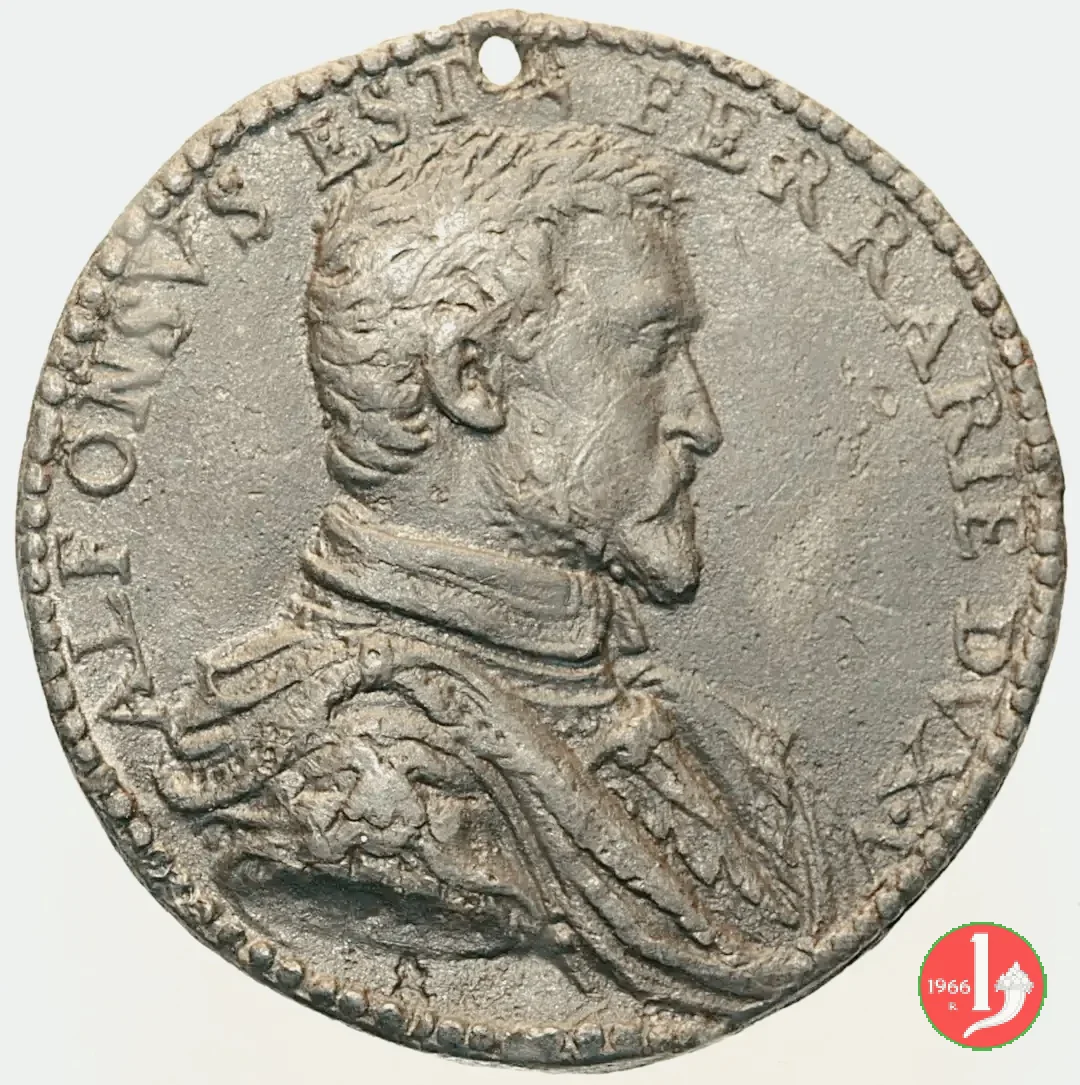 Alfonso II d'Este - Uniface -B135 1565