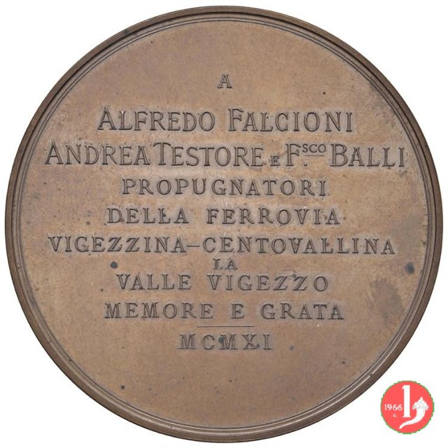 Alfredo Falcioni ferrovia Vigezzina 1911 1911