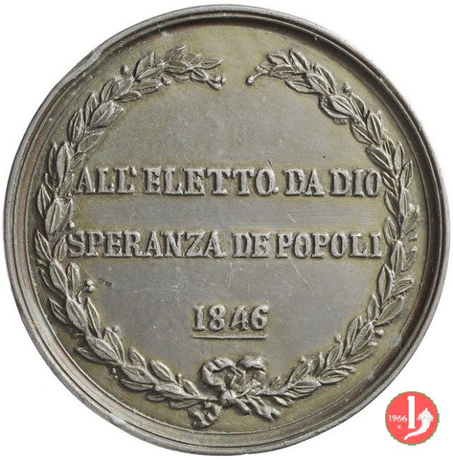 All'Eletto da Dio speranza de' Popoli -B27 1846