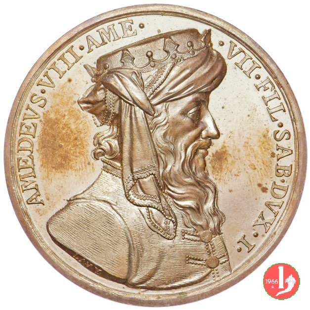 Amedeo VIII I° Duca 1391-1434 -UdS45a 1865 (Torino)