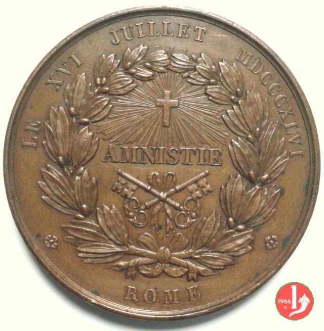 Amnistia -Le XVI Juillet MDCCCXLVI -B31 1847