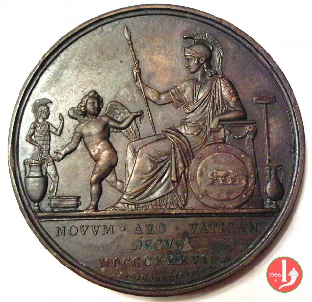 Inaugurazione del Museo Gregoriano Etrusco -Bo85 1837 (Roma)