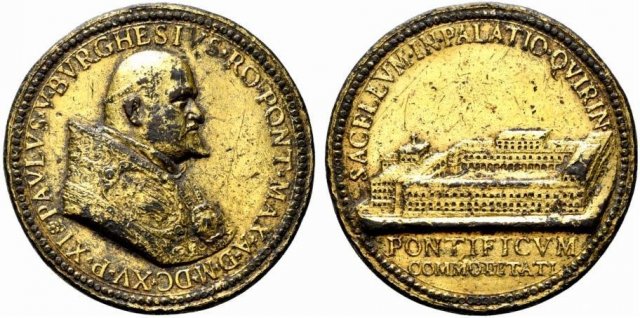 Ampliamento del Quirinale - A. XI 1615