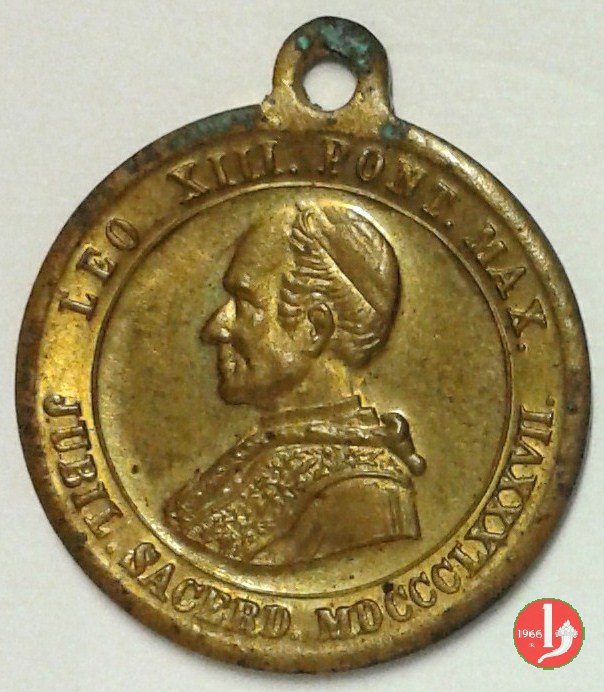 77-Giubileo Sac. - Angelo Custode 20mm 1887