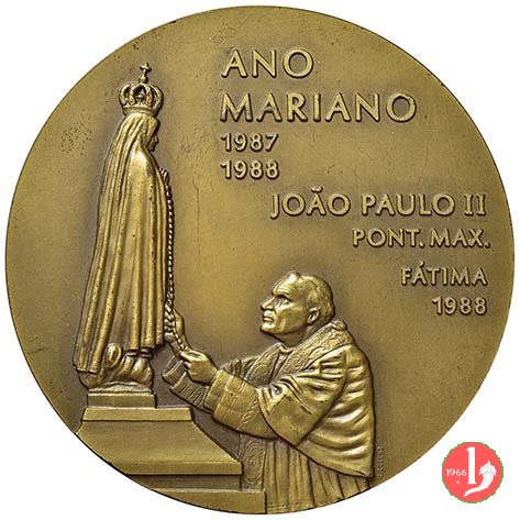 Anno Mariano - N.S. de Fatima 80mm 1987