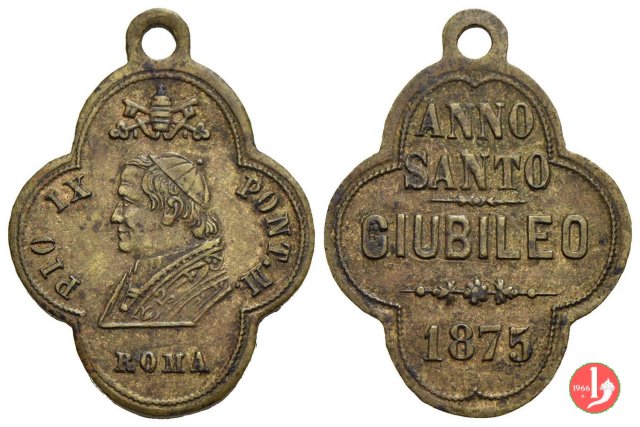 Anno Santo 1875 Giubileo -B11 1875