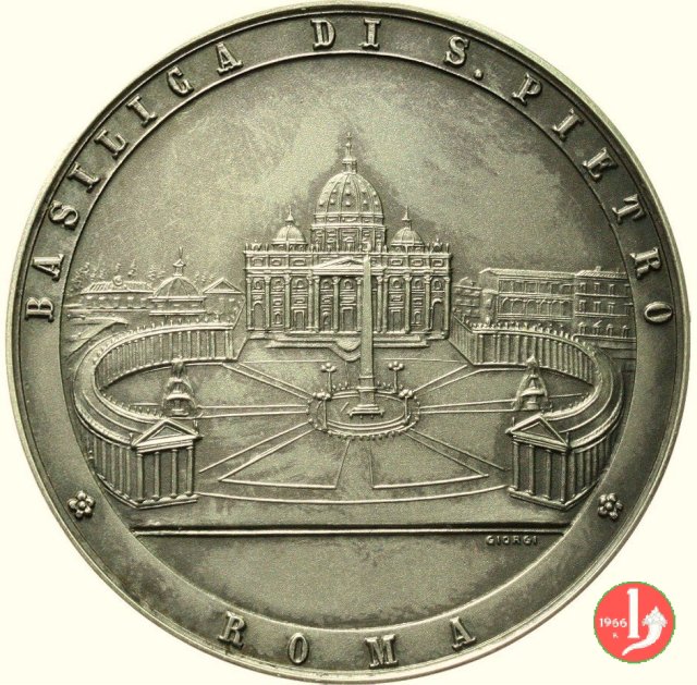 Anno Santo - Piazza San Pietro 40mm 1975 (Roma)