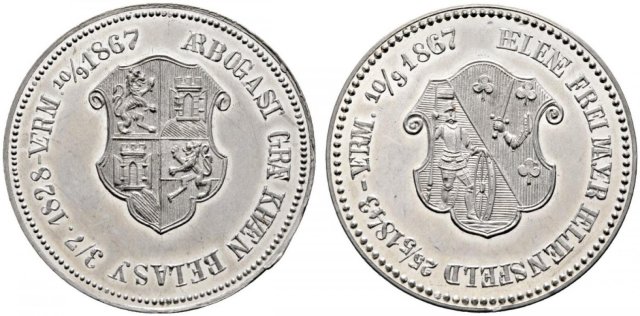 Appiano - Matrimonio di Arbogast Khuen-Belasi 1867 1867