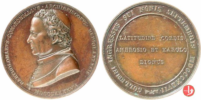 Arcivescovo Bartolomeo Romilli 1847 1847 (Milano)