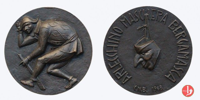 Arlecchino Maschera Bergamasca 1968 1968