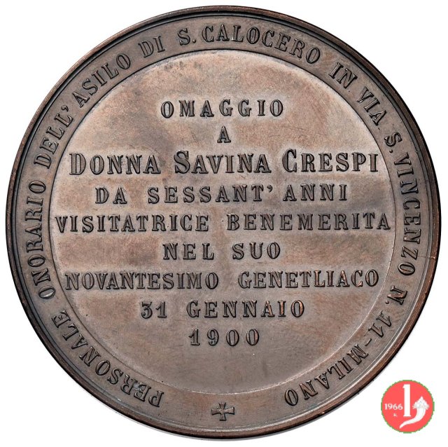 Asilo S. Calogero a Savina Crespi 1900 1900