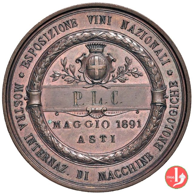 Asti - Mostra Macchine Enologiche 1891 1891