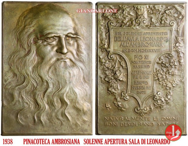 Aula Leonardo-Bibliot. Ambrosiana-CM288 1938