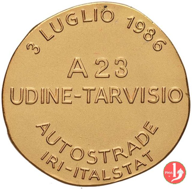 Autostrada A23 Udine-Tarvisio 1986 1986