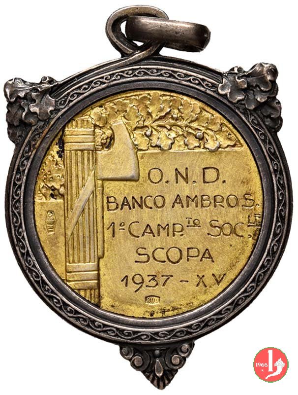 Banco Ambrosiano - Campionato Scopa 1937 -C- 1937