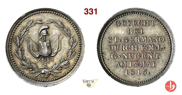 Battaglia di San Germano 1815 -B1620 1815 (Vienna)