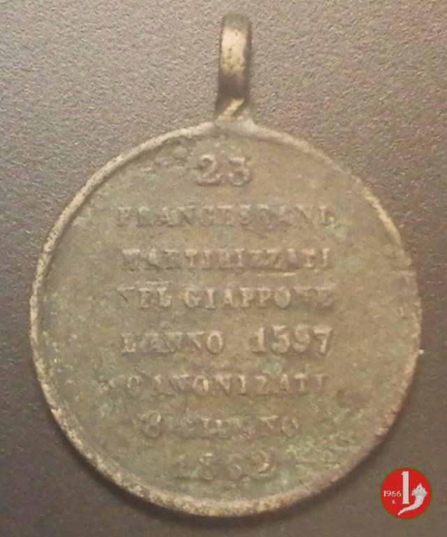 Canonizzazione Martiri giapponesi-Crocifissione -B21 1862