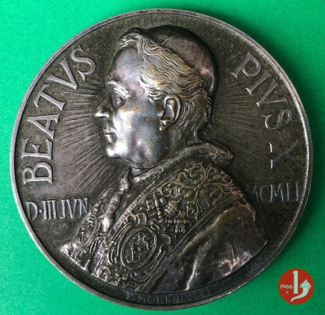 Beatificazione di Pio X 60mm-CM191 1951