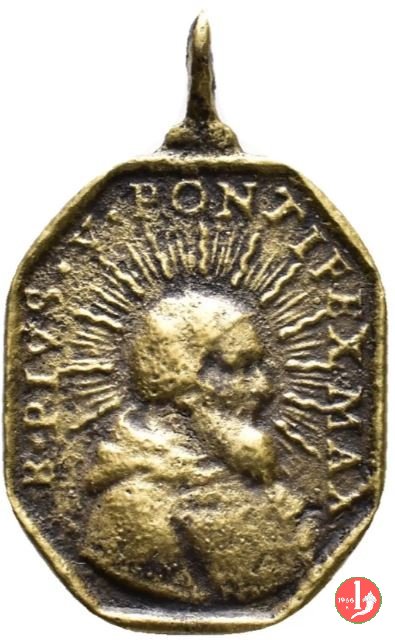 Beato Pio V - Regina del Sacro Rosario 1672