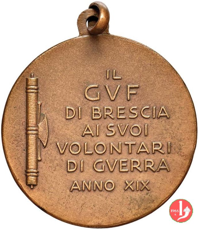 Brescia ai Volontari di Guerra -C- 1941