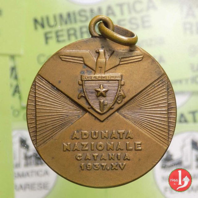 CAI - Adunata Nazionale a Catania 1937 -C- 1937