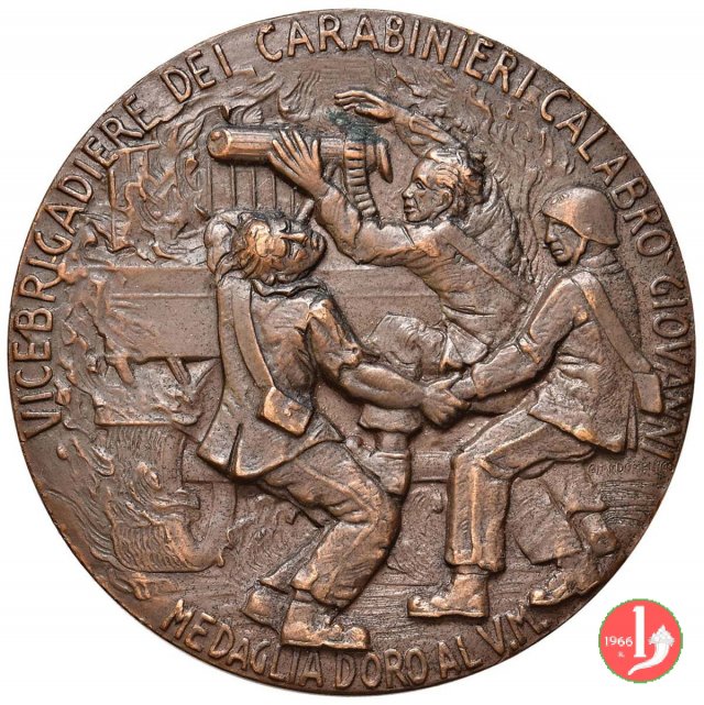 Calabrò Giovanni Medaglia d' Oro al V.M. 1948 1948