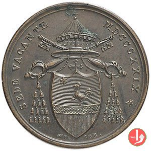 Camerlengo Card. Galleffi -Bo85 1829 (Roma)