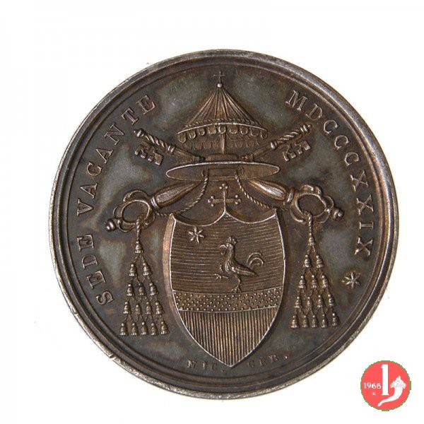 Camerlengo Card. Galleffi -Bo85 1829 (Roma)