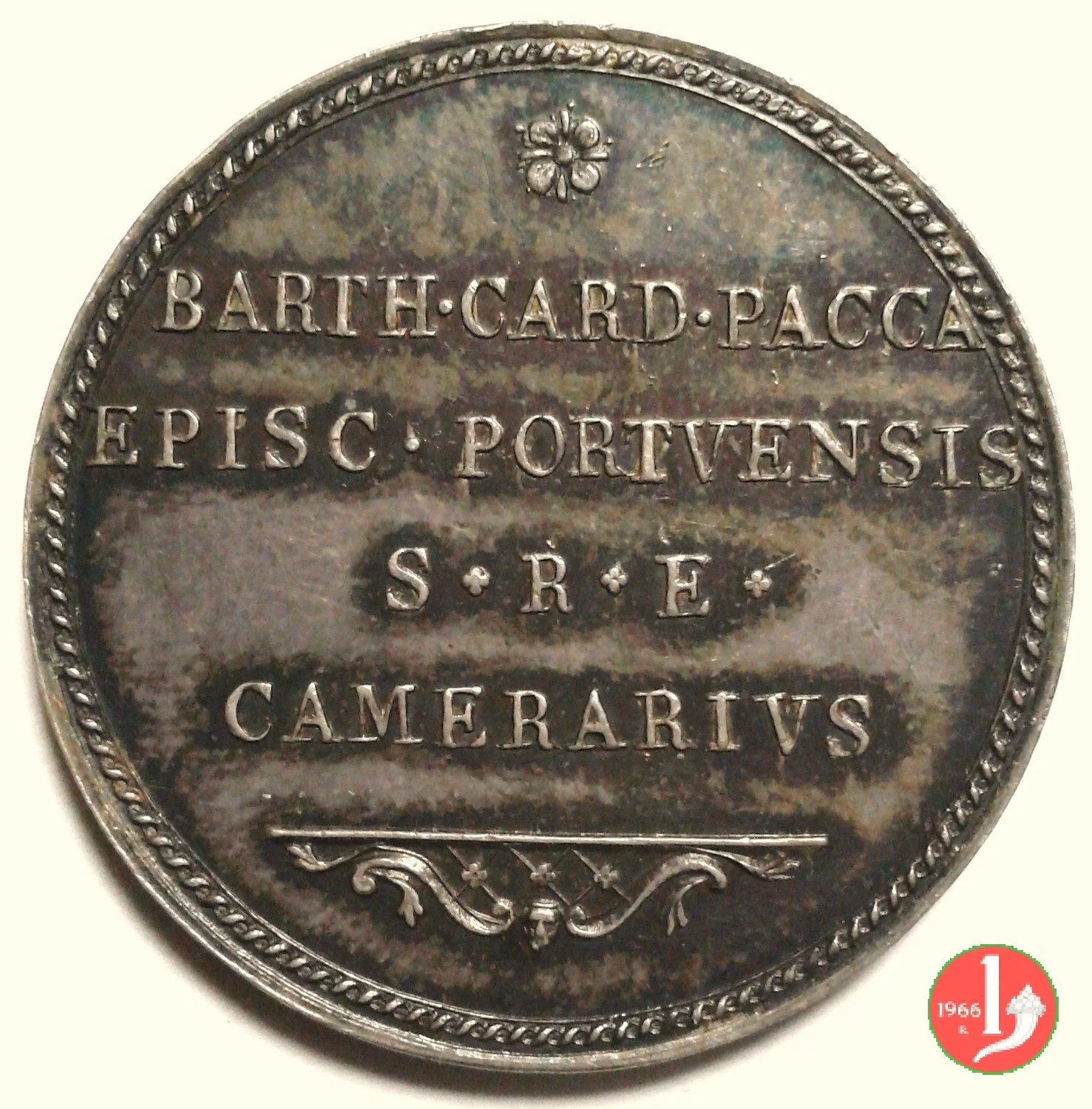 Camerlengo Card. Pacca -Bo78 1823 (Roma)