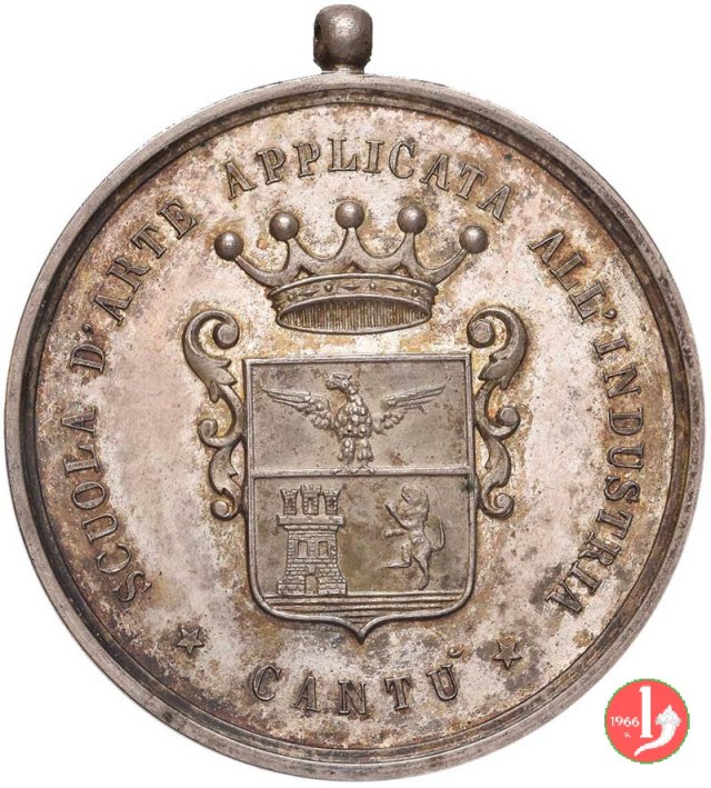 Cantú - Premio Scuola d'Arte Applicata 1890