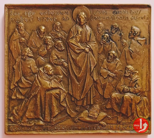 Card. Montini-Placchetta del Concilio Vat. II-C98 1962