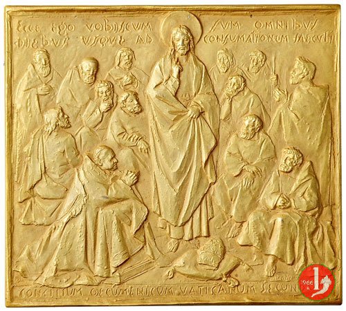 Card. Montini-Placchetta del Concilio Vat. II-C98 1962