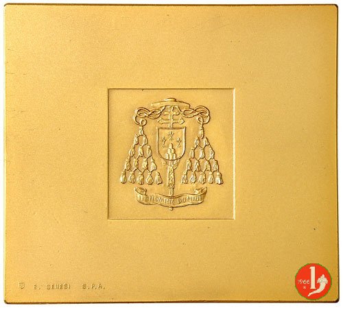 Card. Montini-Placchetta del Concilio Vat. II-C98 1962