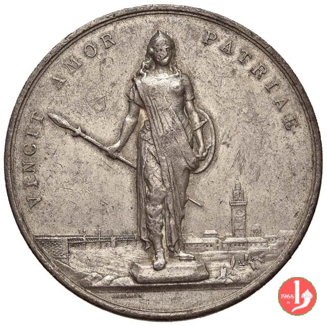 Casale Monferrato - Monumento alla Difesa di Casale 1897 1897