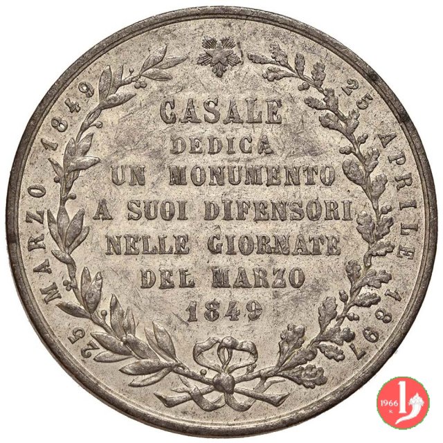 Casale Monferrato - Monumento alla Difesa di Casale 1897 1897