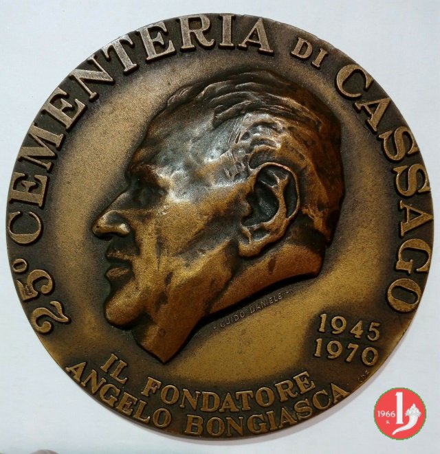 Cassago - 25° Anniversario della Cementeria 1970 1970