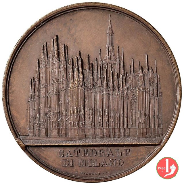 Cattedrale di Milano 1860