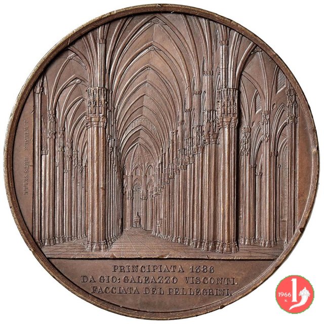 Cattedrale di Milano 1860