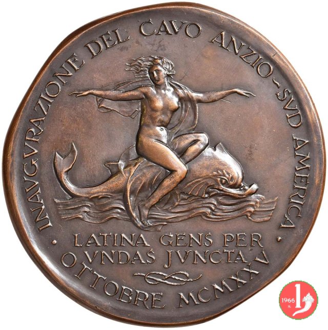 Cavo Anzio-Sud America -C17 1925