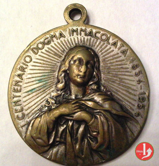 Centenario Immacolata Concezione-Pio IX-X 1954