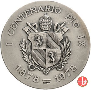 Centenario della Morte di Pio IX 1978 1978