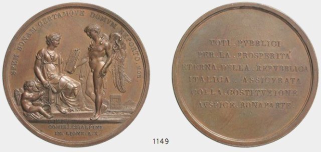 Chiusura dei Comizi di Lione 1802 -B190 1802 (Milano)