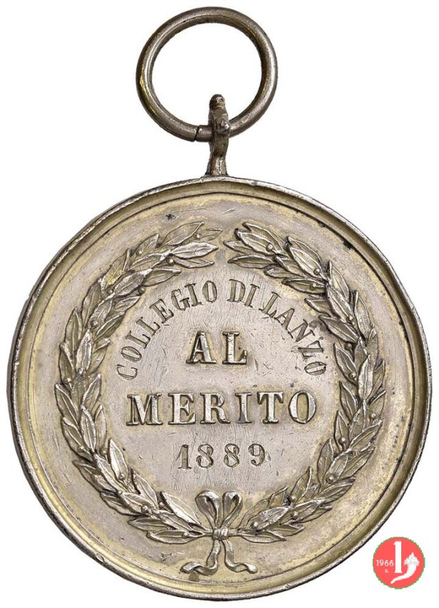 Collegio di Lanzo - Al Merito 1889