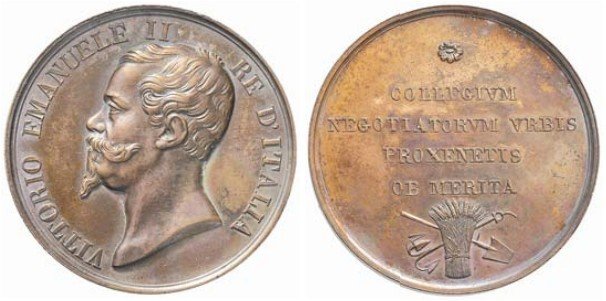 Premio a Giudici Tribunale Commercio 1870 (Torino)