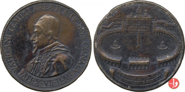 Colonnato di P.za S. Pietro -M657 1657