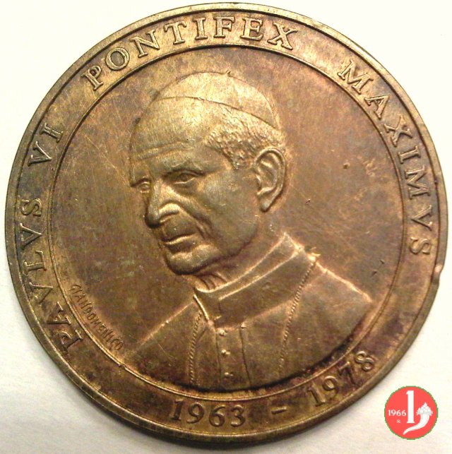 Commemorativa del Pontificato-B. San Paolo 1978