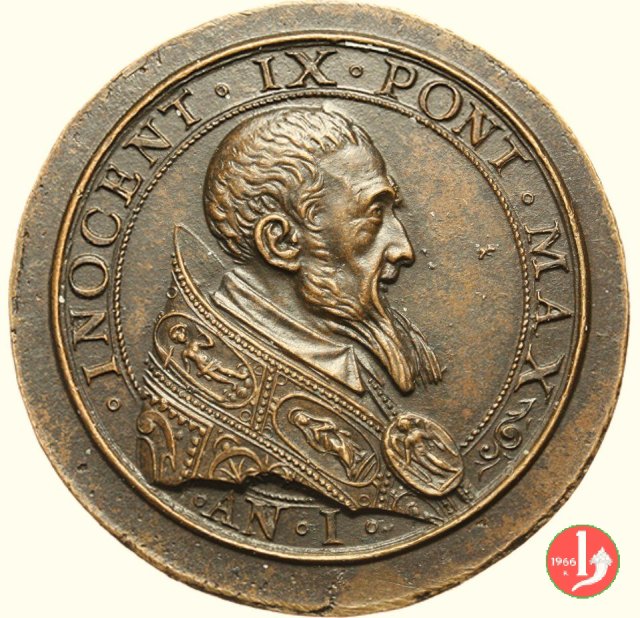 Commemorativa del pontificato -Mo944 1591