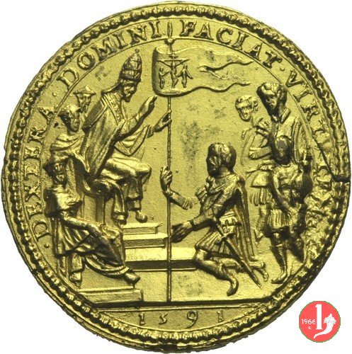 Commemorativa del pontificato -Mo944 1591