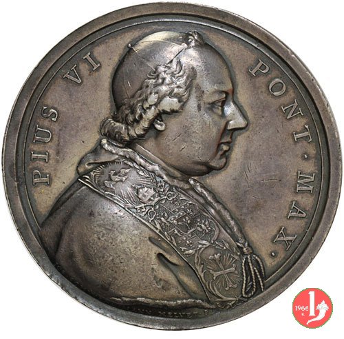 Commemorativa elezione al Pontificato -P17 1776