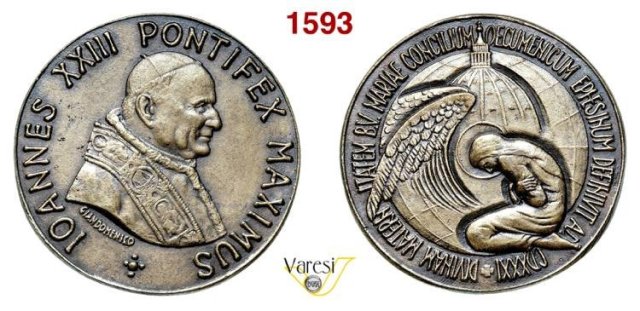 Concilio Vaticano II - B.V. Maria e cupola di S. Pietro - Mo237 1962